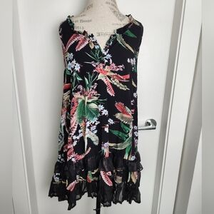 Floral Ruffle Summer Dress